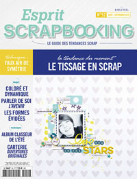 Esprit Scrapbooking n° 52 Aout/Septembre 2016