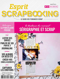 Esprit scrapbooking n° 51 Juin/ juillet 2016